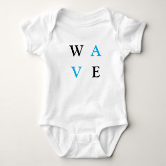 Body Bodies pour bébés avec écriture wave