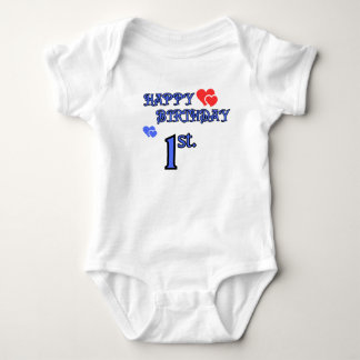 Body Bodysuit 1er anniversaire de bébé