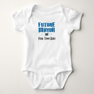 Body Bodysuit à une pièce du futur maire pour bébé garç