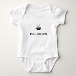 Body Bodysuit Baby-Costume pour futur traducteur