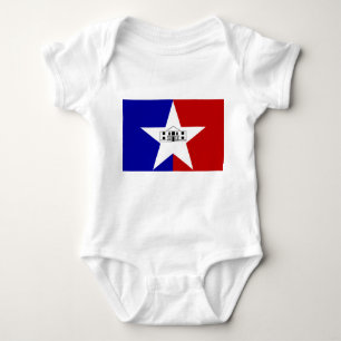 Body Bodysuit bébé avec drapeau de San Antonio, USA