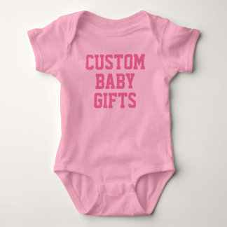 Body Bodysuit bébé Cadeaux bébé personnalisés Modèle bl