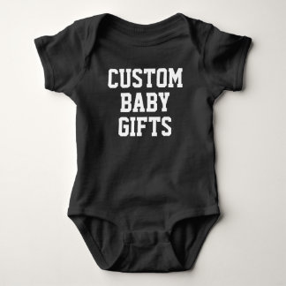 Body Bodysuit bébé Cadeaux bébé personnalisés Modèle bl