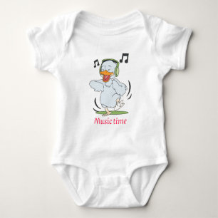 Body Bodysuit bébé canard à danse mignonne - Conception