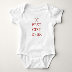 Body Bodysuit bébé de Noël en blanc