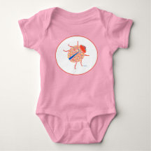 Bodysuit bébé en un seul morceau de Ladybug