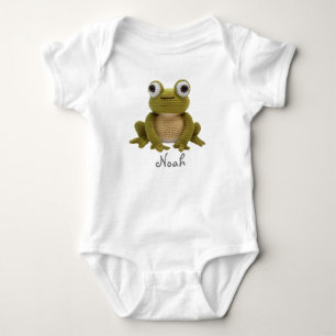 Body Bodysuit bébé personnalisé, grenouille crochet