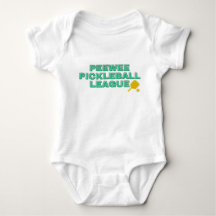 Bodysuit bébé Pickleball Personnaliser Peewee Leag