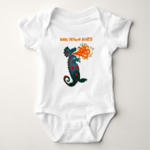 Bodysuit Coeur Dragon Bébé