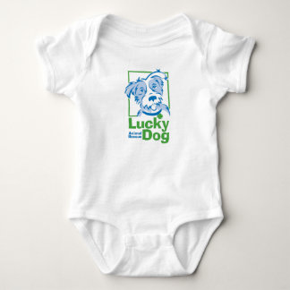Body Bodysuit de chien chanceux pour bébé