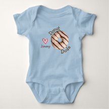 Bodysuit Donut Dude Cute One Piece pour bébés garç