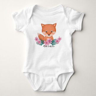 Body Bodysuit fait de renard d'amour