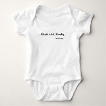 Bodysuit humoristique pour bébé in-Vitro