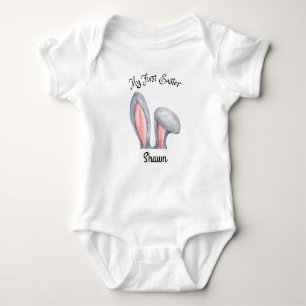Body Bodysuit Lapin Garçon Mon Premier Pâques
