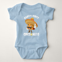 Bodysuit mexicain pour nouveau-né - Cinco de Mayo