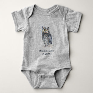 Body Bodysuit Night Owl Baby