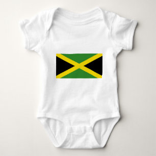 Body Bodysuit patriotique bébé avec drapeau Jamaïque