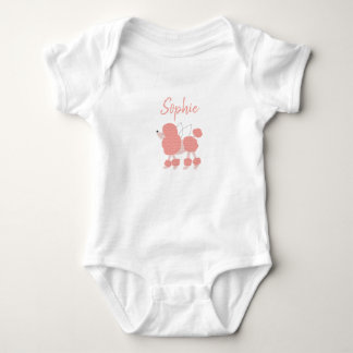 Body Bodysuit pour bébé aux canicules roses mignonnes