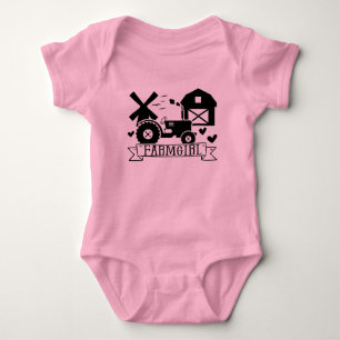 Body Bodysuit pour bébé fermière
