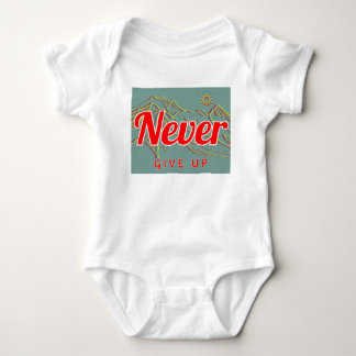 Body Bodysuit pour bébé - Unisex - Ne jamais renoncer