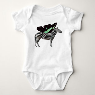 Body Bodysuit pour bébé Zebra ailé