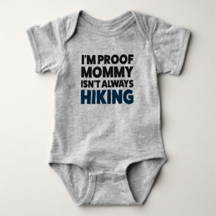 Body Bodysuit Randonnée Jersey amusant pour bébé