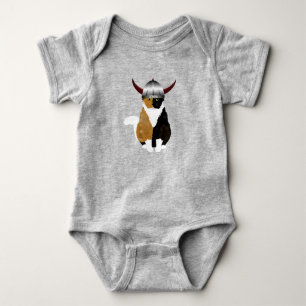 Body Bodysuit Viking Cat Baby