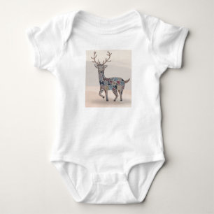 Body Boho Nursery Art Baby Romper / Bodysuit