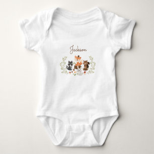 Body Bois Animaux Personnalisés Bodysuit