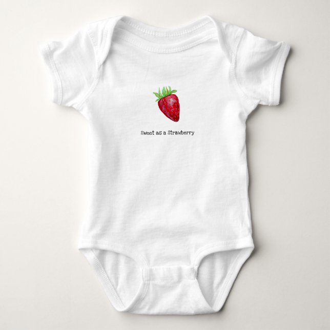 Body bonbon comme fraise (Devant)