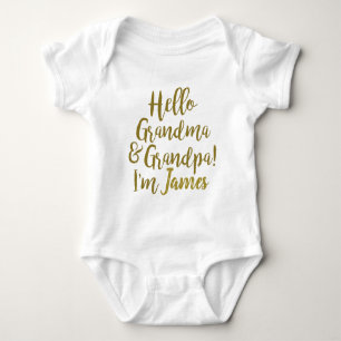 Body Bonjour grand-maman et grand-papa, je suis nom"