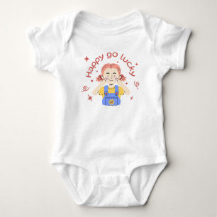 Body Bonne Fille Touchant Ses Joues