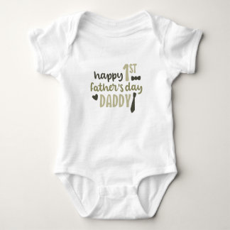 Body Bonne première Fête des pères papa bébé