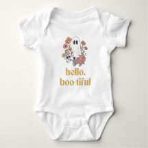 Boo-tiful Ghost Baby Bodysuit