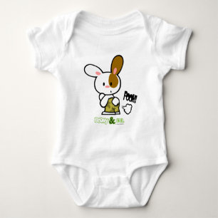 Body Boony & Co. Boony Pooh White Infant Creeper