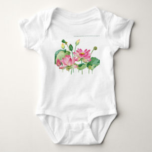 Body Bordure d'eau rose Lotus