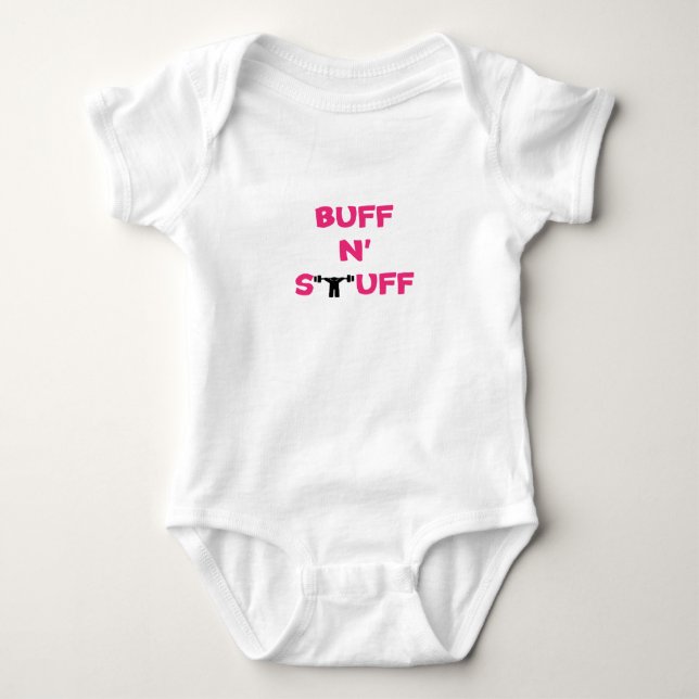 Body BOUFFON N' STUFF (rose) (Devant)