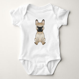Body Bouledogue français fauve avec masque noir / Chien
