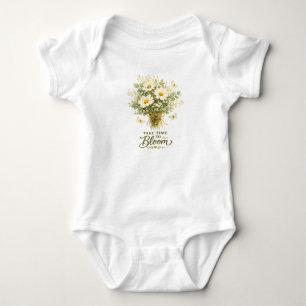 Body Bouquet de fleurs sauvages blanches