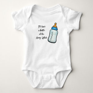 Body Bouteille Bébé Maison Blanche