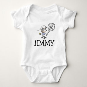 Body Boys baby bodysuit avec joli dessin de tennis