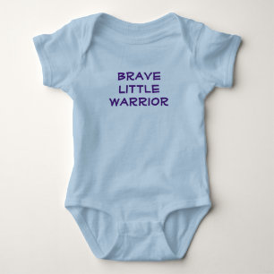 Body Brave Petit Guerrier Fighter Baby Boy Romper