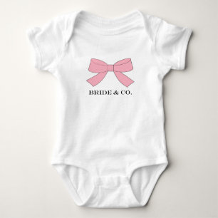 Body BRIDE & Bridesmaiers Pink Shower Party Ruffle