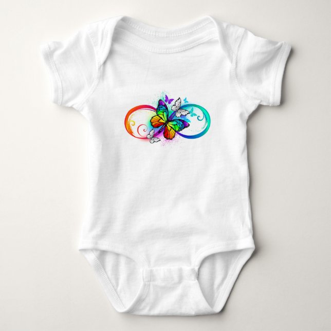 Body Bright infinity with rainbow butterfly (Devant)