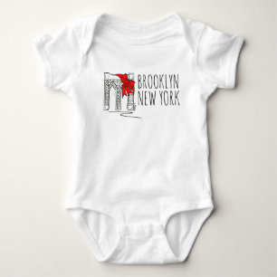 Body Brooklyn Bridge New York City NYC Christmas Bow