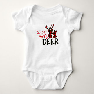 Body Buffalo Plaid Oh Deer T-Shirt