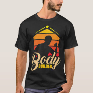 Body Builder Cool Gym Instructor Fitness Club bibi T-Shirt