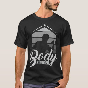 Body Builder Cool Gym Instructor Fitness horseman  T-Shirt