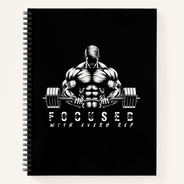 Body Builder-Fitness Notebook (Front)