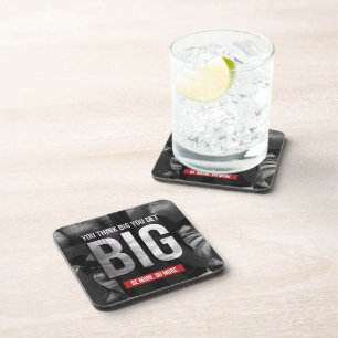 "Body building" Motivation - Think Big, Get Big Coaster